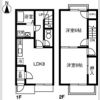 DUPLEX 国王10Bの間取り画像