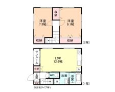 Aqua garden B棟の間取り画像