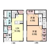 サークルパレス D棟の間取り画像