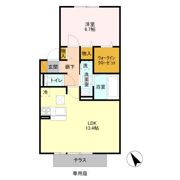 カームベリー Aの間取り画像