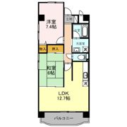 ホワイト ロートスの間取り画像