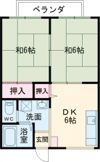 パナハイツ青木の間取り画像