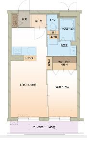 パレスIIの間取り画像