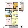 D-resena平江の間取り画像