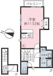 レフィナード小竹の間取り画像