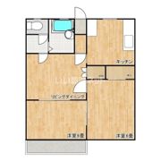 ライオンズパレスⅢの間取り画像