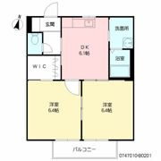 フルール B棟の間取り画像