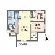 ワイエア平尾浄水の間取り画像