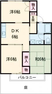 メゾン大津和の間取り画像