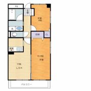 こぐまマンション久米町Ⅱの間取り画像