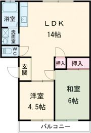 グリーンビレッジの間取り画像