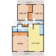 コレクション星が丘の間取り画像