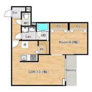 シエーナ楠葉ジェミオスの間取り画像