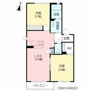 シャーメゾン ソレイユ B棟の間取り画像
