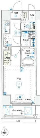 ジニーハウス川崎大師の間取り画像