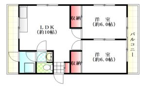 福田ビルの間取り画像