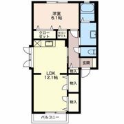 リンピアⅡBの間取り画像