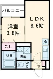 SAKURA RIVERの間取り画像