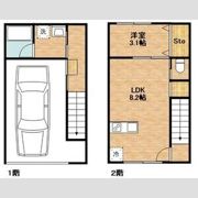 仮称）鳥栖市原町アパート新築工事の間取り画像