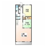 フォブール高松南Dの間取り画像