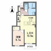 ボヌールの間取り画像