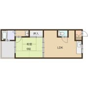 レジデンスアサヒの間取り画像