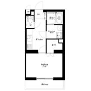 フラット麻布Ⅲの間取り画像