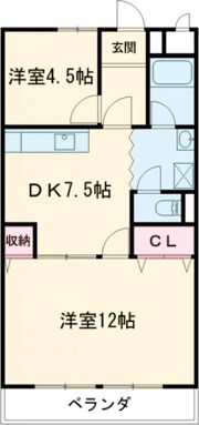 マンションメルヘンの間取り画像