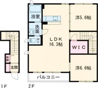 フレアコートの間取り画像