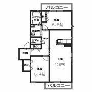 ハリントンパークの間取り画像