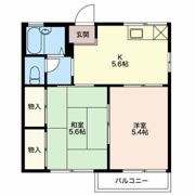 コーポ神戸の間取り画像