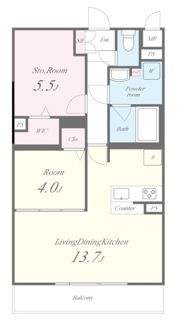 PIAFの間取り画像