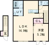 プレズントの間取り画像