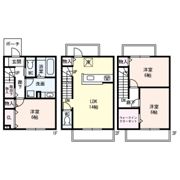 ヴィクトワールサカノの間取り画像