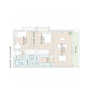 ラナイグレース国立の間取り画像