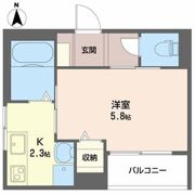 BaanDii五條の間取り画像