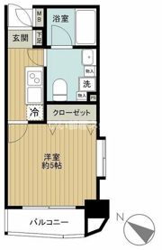 グリフィン横浜・桜木町六番館の間取り画像