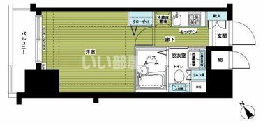 フェニックス新横濱イクシールの間取り画像