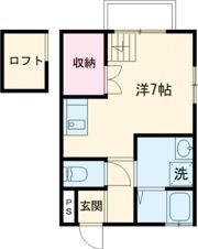 ハッピーキャッスルの間取り画像