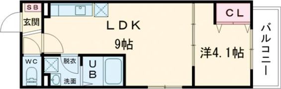 D porta nobelの間取り画像