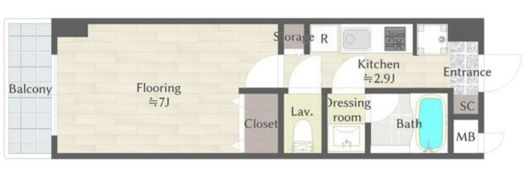 ロイビル国分寺の間取り画像