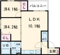 D porta nobelの間取り画像