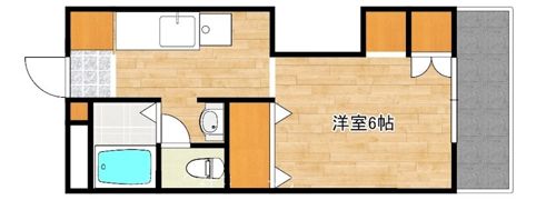城西ロイヤルハイムの間取り画像