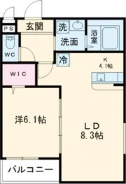 グランメゾンゆずり葉Ⅰ番館の間取り画像