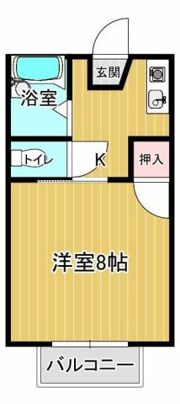 メゾンドアリストの間取り画像