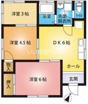 パーク稲穂の間取り画像