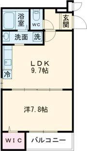 グランメゾンゆずり葉Ⅰ番館の間取り画像
