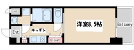 グレンパーク兵庫駅前の間取り画像