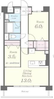 berry blue 高槻の間取り画像