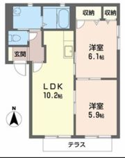 カーサ チェレステの間取り画像